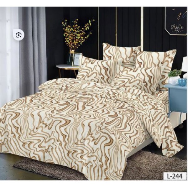 Lenjerie de pat FINET pentru 2 persoane, 6 piese ,L244