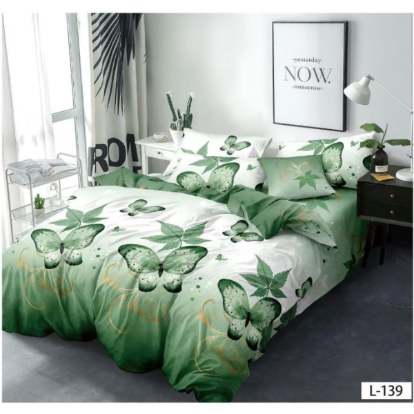 Lenjerie de pat FINET pentru 2 persoane, 6 piese , L139