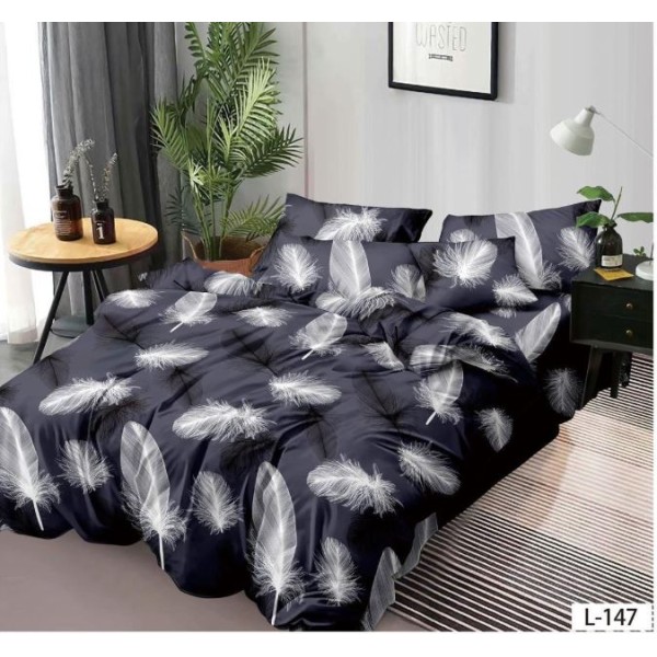 Lenjerie de pat FINET pentru 2 persoane, 6 piese , L147