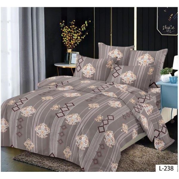 Lenjerie de pat FINET pentru 2 persoane, 6 piese , L238