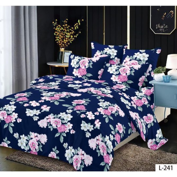 Lenjerie de pat FINET pentru 2 persoane, 6 piese , L241