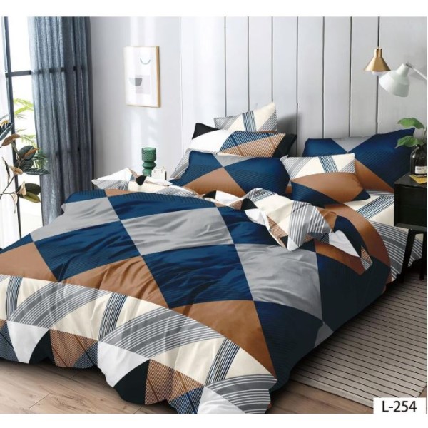 Lenjerie de pat FINET pentru 2 persoane, 6 piese , L254