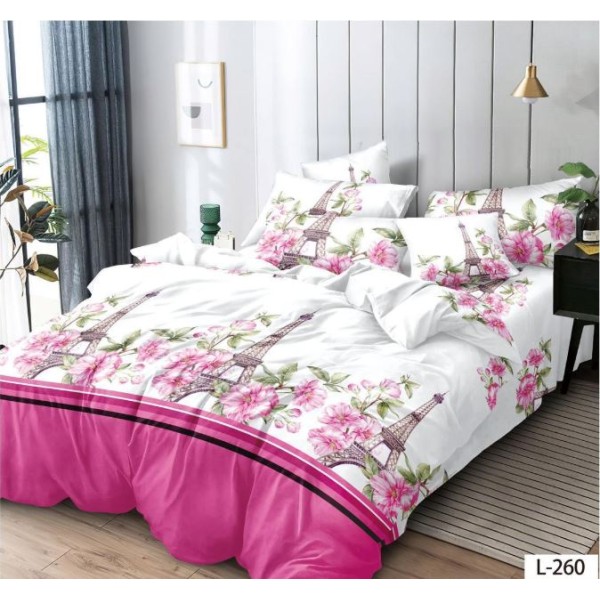 Lenjerie de pat FINET pentru 2 persoane, 6 piese , L260