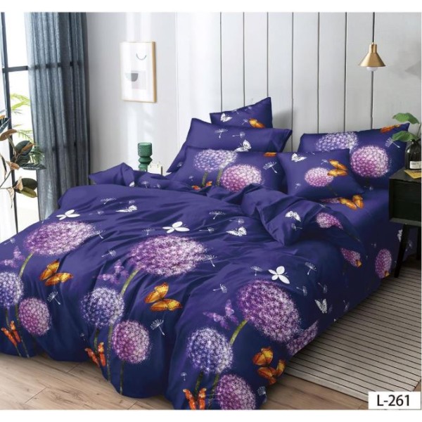 Lenjerie de pat FINET pentru 2 persoane, 6 piese , L261