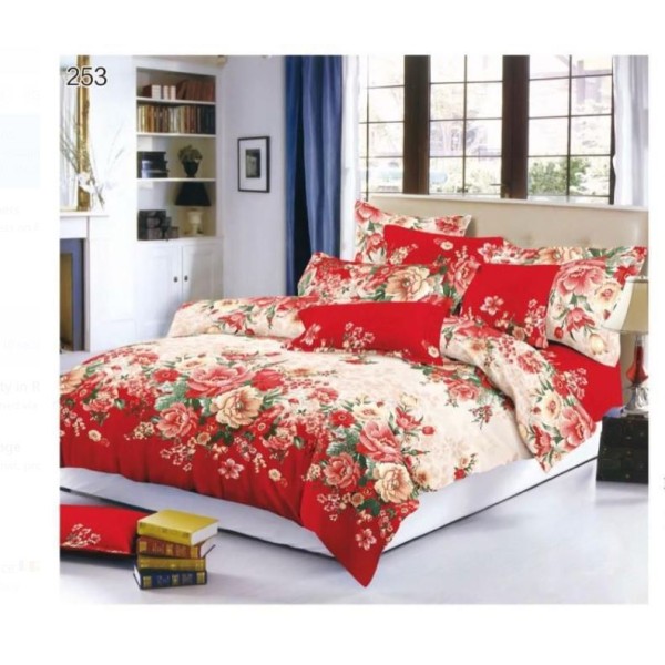 Lenjerie de pat dublu, Pucioasa, Finet, 6 piese, 2 persoane, 245x250cm LL-253 Lenjerie de pat dublu, Pucioasa, Finet, 6 piese, 2 persoane, 245x250cm LL-253