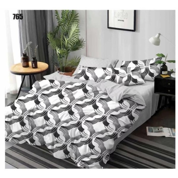 Lenjerie de pat dublu, Pucioasa, Finet, 6 piese, 2 persoane, 245x250cm LL-765 Lenjerie de pat dublu, Pucioasa, Finet, 6 piese, 2 persoane, 245x250cm LL-765