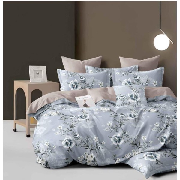 Lenjerie Bumbac Satinat, 4 Piese, 230 x 245 cm, N-07 Lenjerie Bumbac Satinat, 4 Piese, 230 x 245 cm, N-07
