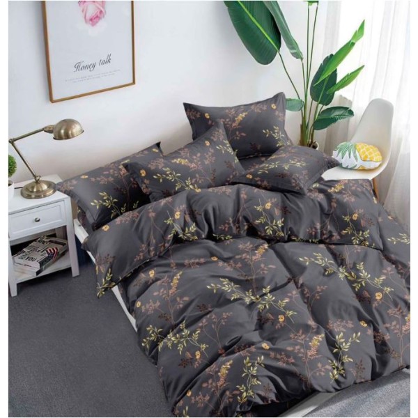 Lenjerie Bumbac Satinat, 4 Piese, 230 x 245 cm, N-013 Lenjerie Bumbac Satinat, 4 Piese, 230 x 245 cm, N-013