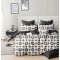 Lenjerie Bumbac Satinat, 4 Piese, 230 x 245 cm, M-559 Lenjerie Bumbac Satinat, 4 Piese, 230 x 245 cm, M-559