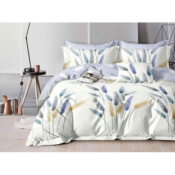 Lenjerie Bumbac Satinat, 4 Piese, 230 x 245 cm, M-2232 Lenjerie Bumbac Satinat, 4 Piese, 230 x 245 cm, M-2232