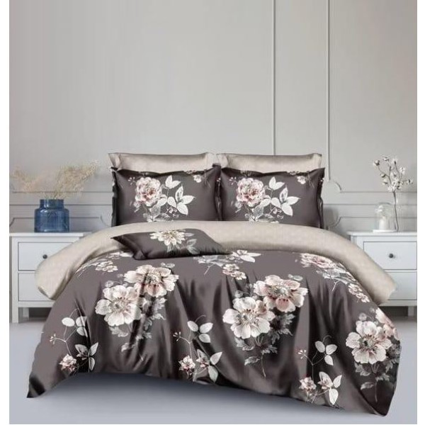 Lenjerie Bumbac Satinat, 4 Piese, 230 x 245 cm, M-648 Lenjerie Bumbac Satinat, 4 Piese, 230 x 245 cm, M-648