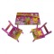Set masuta cu doua scaune pentru copii, din MDF, Roz ,59x39x40 cm, CD-37 Set masuta cu doua scaune pentru copii, din MDF, Roz ,59x39x40 cm, CD-37