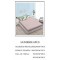 Lenjerie de pat Bumbac Finet 6 piese cu elastic LT-46