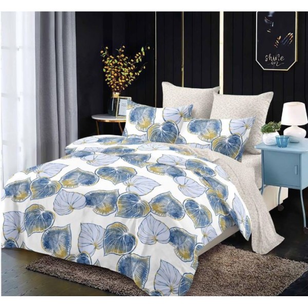 Lenjerie de pat FINET pentru 2 persoane, 6 piese, 230cm x 250cm, C-607