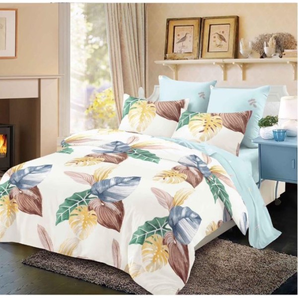 Lenjerie de pat FINET pentru 2 persoane, 6 piese, 230cm x 250cm, C-618