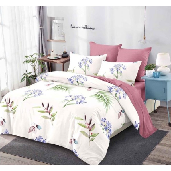 Lenjerie de pat FINET pentru 2 persoane, 6 piese, 230cm x 250cm, C-644