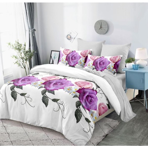Lenjerie de pat FINET pentru 2 persoane, 6 piese, 230cm x 250cm, C-692