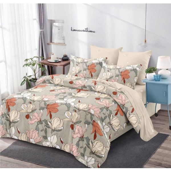 Lenjerie de pat FINET pentru 2 persoane, 6 piese, 230cm x 250cm, C-777