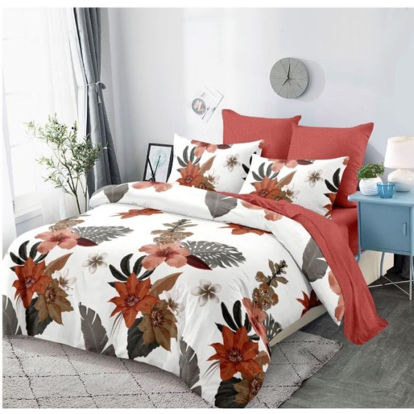 Lenjerie de pat FINET pentru 2 persoane, 6 piese, 230cm x 250cm, C-737
