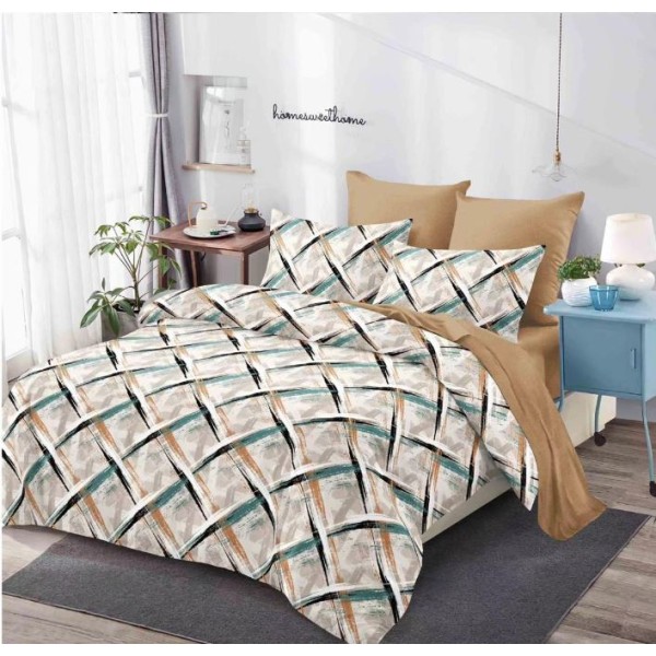 Lenjerie de pat FINET pentru 2 persoane, 6 piese, 230cm x 250cm, C-749