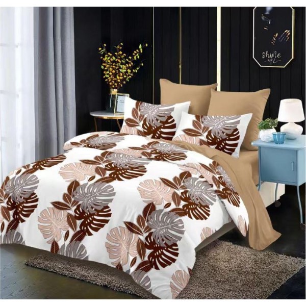 Lenjerie de pat FINET pentru 2 persoane, 6 piese, 230cm x 250cm, C-740