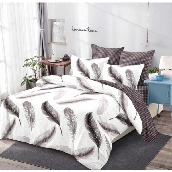 Lenjerie de pat FINET pentru 2 persoane, 6 piese, 230cm x 250cm, C-759