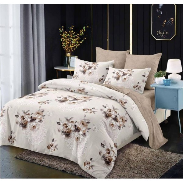 Lenjerie de pat FINET pentru 2 persoane, 6 piese, 230cm x 250cm, C-829