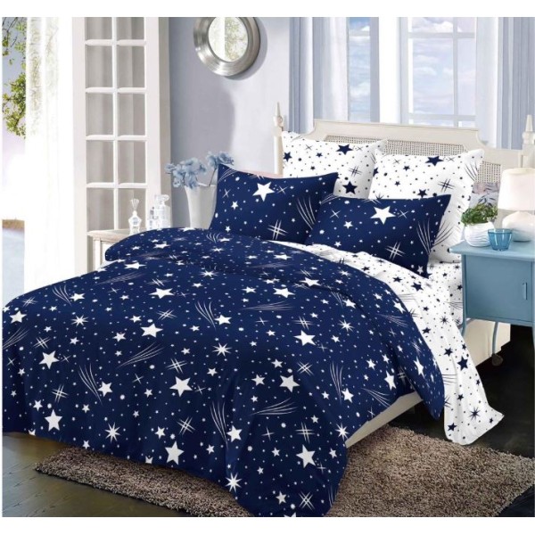 Lenjerie de pat FINET pentru 2 persoane, 6 piese, 230cm x 250cm, C-679 Lenjerie de pat FINET pentru 2 persoane, 6 piese, 230cm x 250cm, C-679