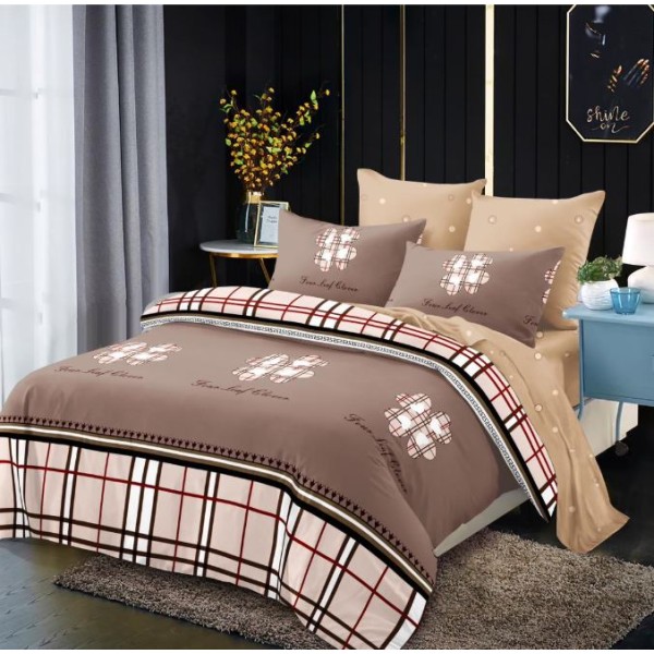 Lenjerie de pat FINET pentru 2 persoane, 6 piese, 230cm x 250cm, C-665 Lenjerie de pat FINET pentru 2 persoane, 6 piese, 230cm x 250cm, C-665