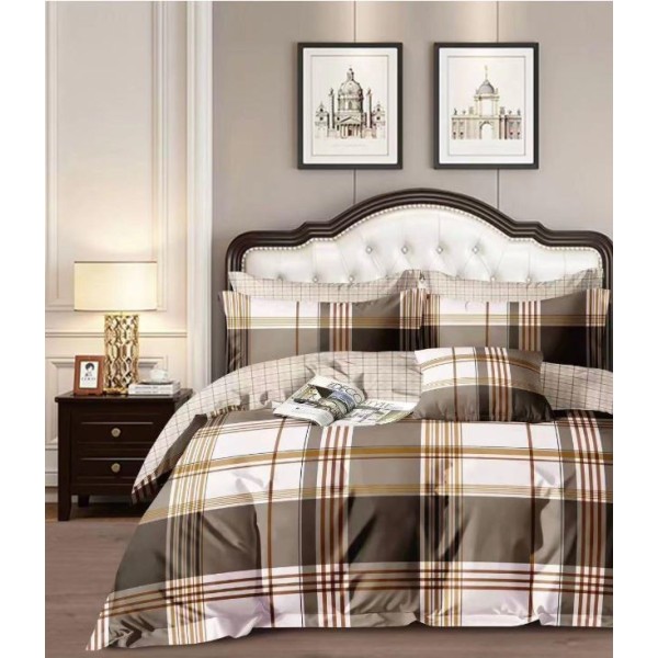 Lenjerie de pat, Imprimeu Exotic, 4 Piese, 2 persoane, 230x250cm, 100% Bumbac, BM-11 Lenjerie de pat, Imprimeu Exotic, 4 Piese, 2 persoane, 230x250cm, 100% Bumbac, BM-11