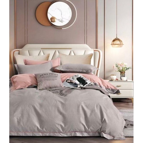 Lenjerie de pat, Imprimeu Exotic, 4 Piese, 2 persoane, 230x250cm, 100% Bumbac, BM-15 Lenjerie de pat, Imprimeu Exotic, 4 Piese, 2 persoane, 230x250cm, 100% Bumbac, BM-15