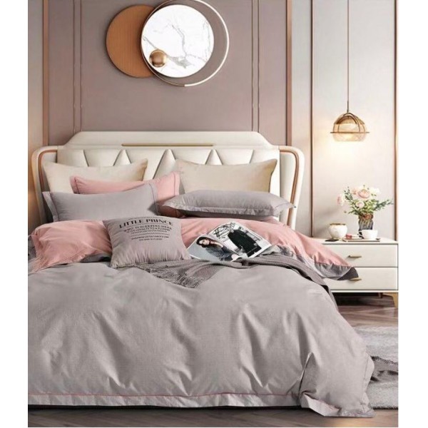 Lenjerie de pat, Imprimeu Exotic, 4 Piese, 2 persoane, 230x250cm, 100% Bumbac, BM-33 Lenjerie de pat, Imprimeu Exotic, 4 Piese, 2 persoane, 230x250cm, 100% Bumbac, BM-33