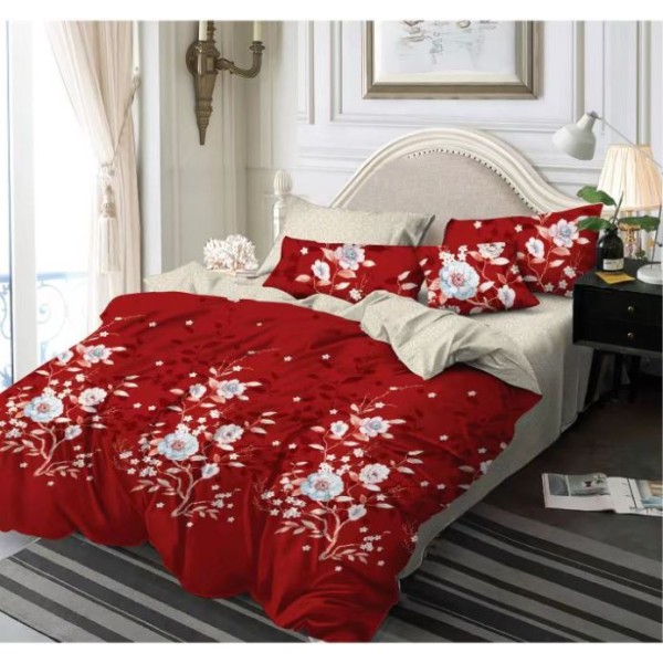 Lenjerie de pat dublu,2 persoane, 6 piese, Finet, 220x230cm, SKY-23 Lenjerie de pat dublu,2 persoane, 6 piese, Finet, 220x230cm, SKY-23