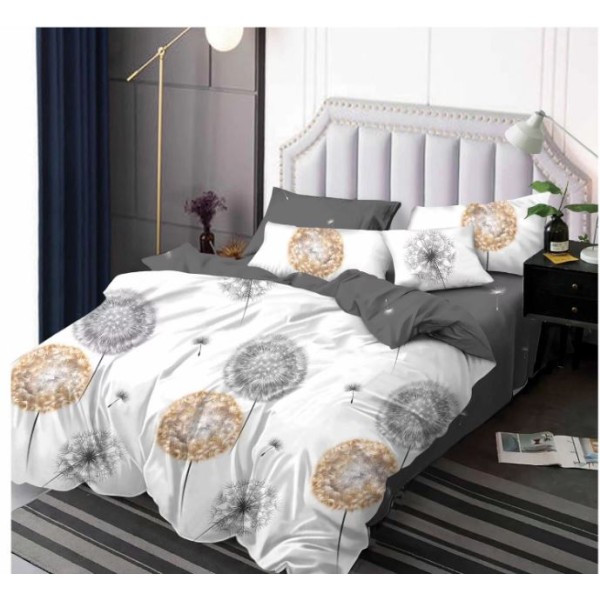 Lenjerie de pat dublu,2 persoane, 6 piese, Finet, 220x230cm, SKY-51 Lenjerie de pat dublu,2 persoane, 6 piese, Finet, 220x230cm, SKY-51