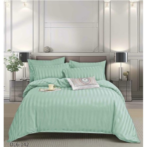 Set Lenjerie Eleganta , Damasc, pentru 2 persoane, 6 piese, Cearceaf de pat cu elastic 180x200 cm, Cearceaf pilota 200x230 cm, 2 fete perna 70x70 cm, 2 fete perna 55x80 cm, DL6-142 Set Lenjerie Eleganta , Damasc, pentru 2 persoane, 6 piese, Cearceaf de pat cu elastic 180x200 cm, Cearceaf pilota 200x230 cm, 2 fete perna 70x70 cm, 2 fete perna 55x80 cm, DL6-142