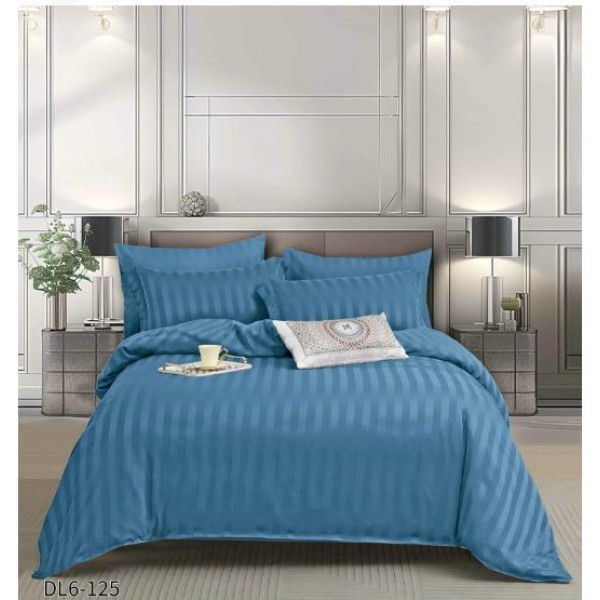 Set Lenjerie Eleganta , Damasc, pentru 2 persoane, 6 piese, Cearceaf de pat cu elastic 180x200 cm, Cearceaf pilota 200x230 cm, 2 fete perna 70x70 cm, 2 fete perna 55x80 cm, DL6-125 Set Lenjerie Eleganta , Damasc, pentru 2 persoane, 6 piese, Cearceaf de pat cu elastic 180x200 cm, Cearceaf pilota 200x230 cm, 2 fete perna 70x70 cm, 2 fete perna 55x80 cm, DL6-125