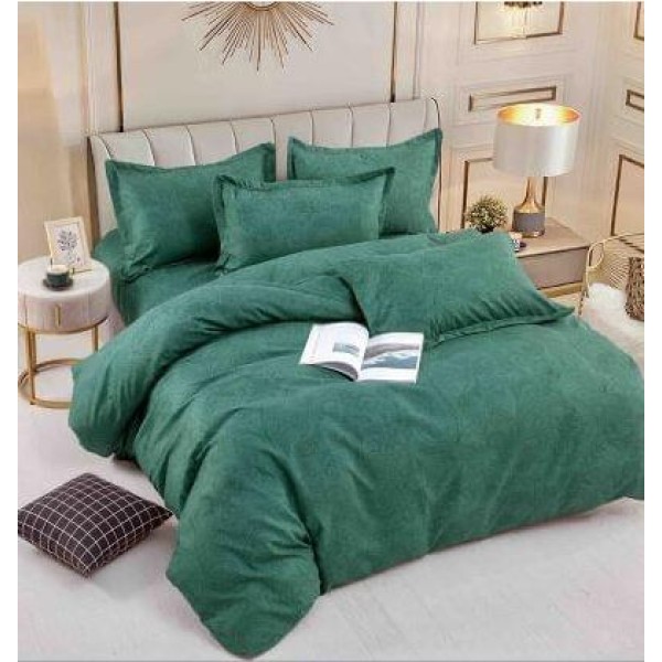 Set Lenjerie Eleganta pentru pat dublu din Bumbac Finet compusa din 6 piese, Cearceaf de pat 230x250cm, J-30 Set Lenjerie Eleganta pentru pat dublu din Bumbac Finet compusa din 6 piese, Cearceaf de pat 230x250cm, J-30
