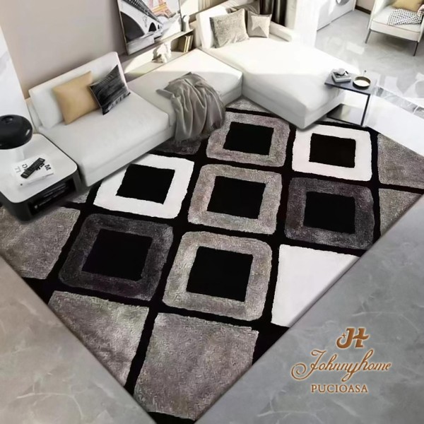 Covor Antiderapant, Modern pentru Living si Dormitor, 100x200 cm, CL15--01
