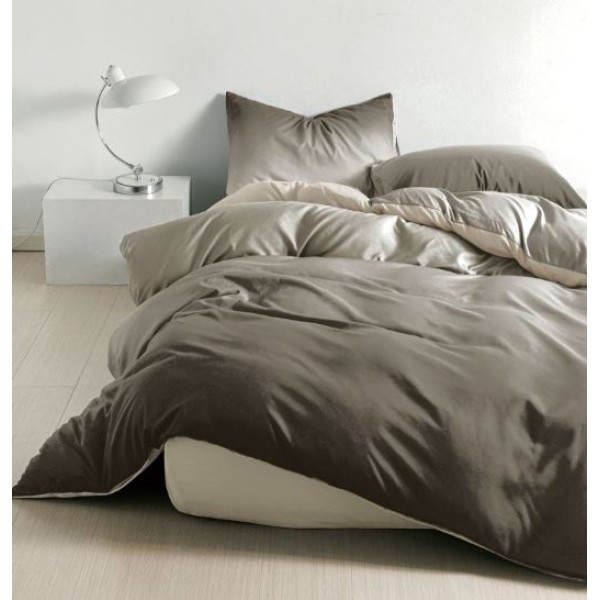 Set Lenjerie Eleganta pentru 1 Persoana, Bumbac Finet din 4 piese, Cearceaf de pat 140x200x25cm, G60-100 Set Lenjerie Eleganta pentru 1 Persoana, Bumbac Finet din 4 piese, Cearceaf de pat 140x200x25cm, G60-100