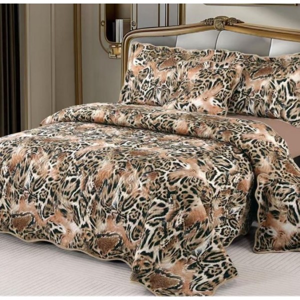 Cuvertură Pat Dublu, 5 Piese, Bumbac 100% , Imprimat –Calitate Premium, cu Imprimeu Durabil, 230x250 cm, E-S377 Cuvertură Pat Dublu, 5 Piese, Bumbac 100% , Imprimat –Calitate Premium, cu Imprimeu Durabil, 230x250 cm, E-S377