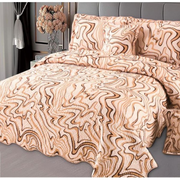 Cuvertură Pat Dublu, 5 Piese, Bumbac 100% , Imprimat –Calitate Premium, cu Imprimeu Durabil, 230x250 cm, E-S308 Cuvertură Pat Dublu, 5 Piese, Bumbac 100% , Imprimat –Calitate Premium, cu Imprimeu Durabil, 230x250 cm, E-S308
