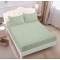 Lenjerie de pat dublu din damasc cu elastic, 4 piese, cearceaf pentru pat 180x200cm, PTC-04
