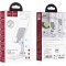 Suport birou Hoco PH29A, pentru Telefon si tableta, Ajustabil 120 grade, Protectie silicon, Alb