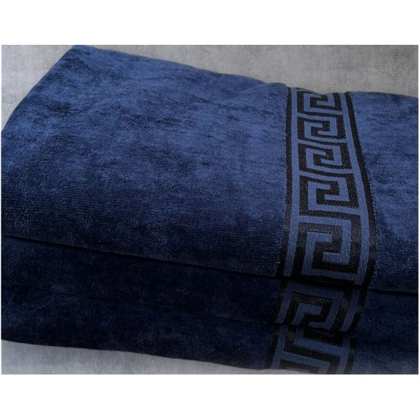Set 3 prosoape de Baie din catifea de lux si bumbac Absorbante, 70x130 cm, PRS-10