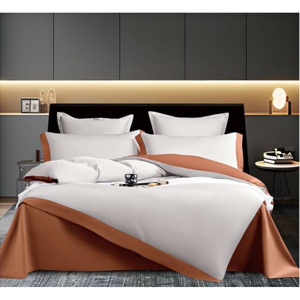 Lenjerie de pat din Matase, 6 Piese, Pat 2 Persoane, Cearceaf de pat 230 x 245cm, TAL-03 Lenjerie de pat din Matase, 6 Piese, Pat 2 Persoane, Cearceaf de pat 230 x 245cm, TAL-03