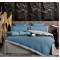 Lenjerie de pat din Matase, 6 Piese, Pat 2 Persoane, Cearceaf de pat 230 x 245cm, TAL-04