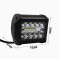 Spot LED pentru mașină 4 inch 60W trei rânduri bliț alb LED lumini de lucru SUV lumini de acoperiș lumini auxiliare modificate