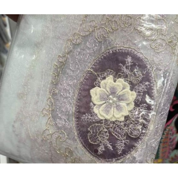 Perdea accesorizata 3D Gata cusute Pentru șină sau bara ,4m-lungime, 2,50- inaltime, PRD-1