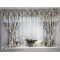 Set unic de perdele Plus draperii decorative pentru sufragerie dormitor, 4 Metri Pe 160cm, PRD-34