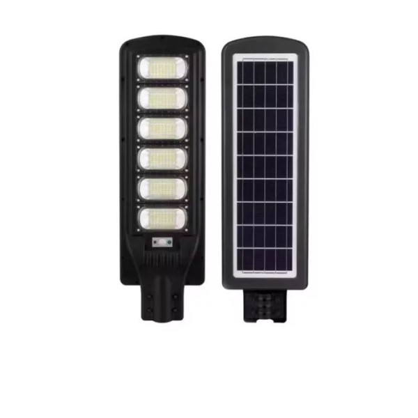 Lampa LED cu panou solar telecomanda 600W Lampa LED cu panou solar telecomanda 600W